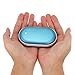 Baisidai 5000Mah Portable USB Charger Pocket Electric Hand Warmer Rechargeable Heater (Blue)