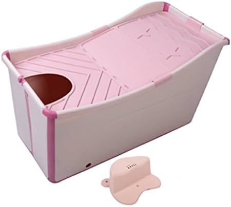 QRFDIAN Thickened folding portable bath tub inflatable bathtub, plastic environmentally friendly PVC sweat steam bucket household insulation bath tub adult bathtub outdoor baby tub toddler bath toys s