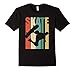 Skateboarder Retro Vintage design Skateboarding design T-Shirt