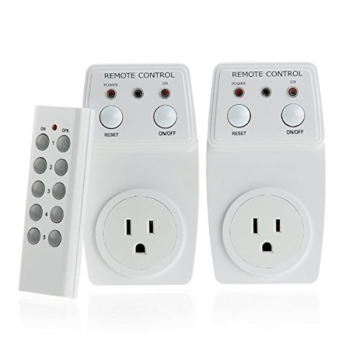 Buy Generic 2 Pack Wireless Remote Control Power Outlet Plug Light