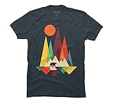 Mountain Bear Men's Graphic T Shirt - Design By Humans
