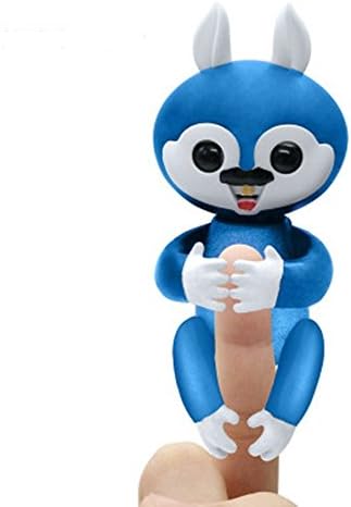 Stilot Interactive Finger Squirrel Electronic Toy for Children/ Baby (Blue)