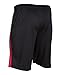 Under Armour Men's Tech Mesh Shorts, Black (001)/Red, Small