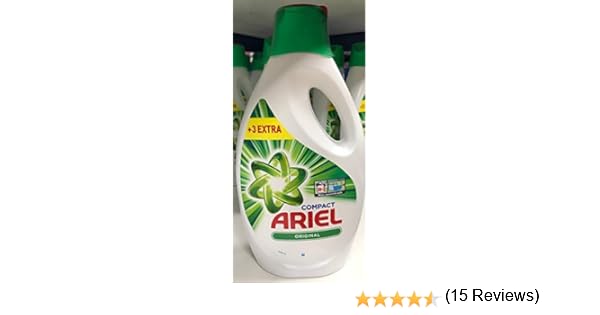 Ariel - Actilift - Detergente líquido para lavadora - 2015 ml ...