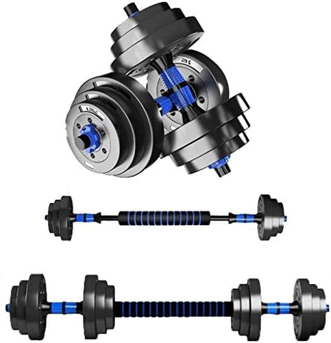調節可能なダンベルセット2では1メンズリフティングダンベルホームジム世帯重いダンベルバーベルセットフリーウェイトダンベルセットとのリンク Color Black lbs 40kg Size 安い