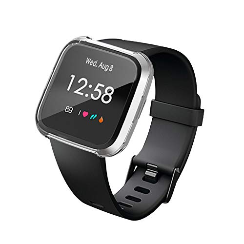 image for Cywulin TPU Screen Protector Case for Fitbit Versa Lite, Full Around P