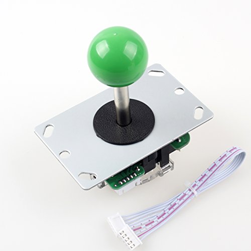 Jiu Man Arcade Classic Competition Stick Green Ball Handle 