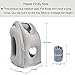 SmartDer Inflatable Travel Pillow, Airplane Pillow with Patented Valve Design, Travel Accessories with Neck and Head Support, Travel Pillows for Long Haul Flights, Cars, Buses, Trains, Office Napping