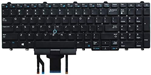 Autens Replacement Us Keyboard 1 Year Warranty For Dell Latitude E5550 E5570 5550 5580 5590 5591 Precision 3510 35 7510 75 7710 77 Laptop With Pointer No Frame Backlight Amazon Sg Electronics