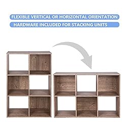 PACHIRA E-Commerce US 6 Cube Storage Bookcase, Fit