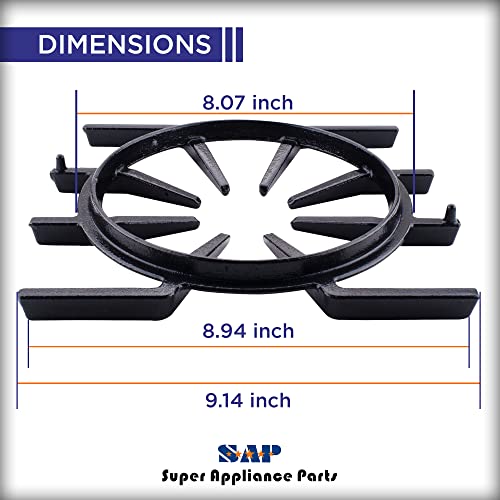 SAP Gas Cooking Ranges Spider Grate Part PA060001 Replacement