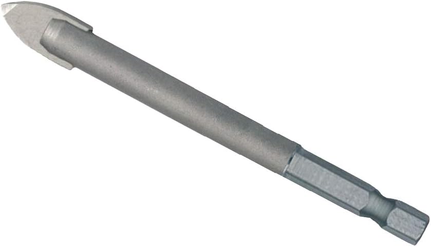 heller50097"Ceramic Master" Glass and Tile Drill Bit, Silver, 10 x 85 mm