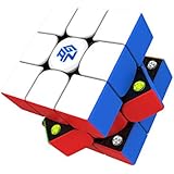 GAN 356 M, 3x3 Magnetic Speed Cube Stickerless Gans 356M Magic Cube (Lite ver. 2020)