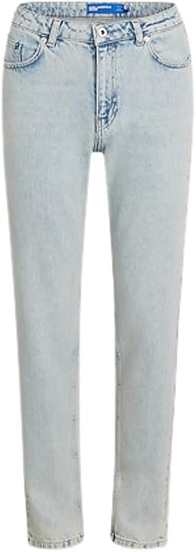 Damen Mom Denim Hellblau 3130