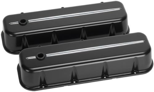 Billet Specialties 96124 BBC Tall Valve Covers Black