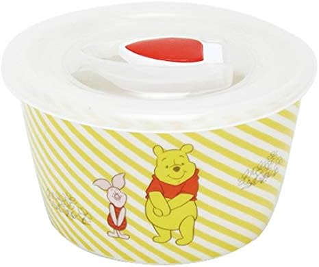 Amazon くまのプーさん 保存容器 レンジパック 210ml 密封ふた 磁器製 保存容器 キャニスター オンライン通販