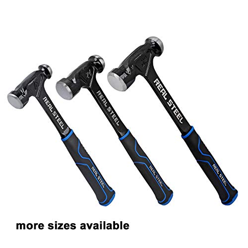Real Steel 0518 Striking Forged Ball Pein Handle Hammers 16 oz