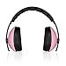 HearTek Small Baby/Kids Earmuffs Hearing Protection Travel Bag - Adjustable Padded Defender Noise Protector/Reduction - Soundproof Ear Muffs Babies Infants Toddlers