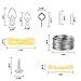 Amariver Picture Hanging Kit, Complete 240 Pieces Picture Photo Frame Hanging Kit with Nails and Screws for Wall Mounting Picture Hanger
