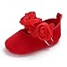 BENHERO Baby Infant Girls Soft Sole Floral Princess Mary Jane Shoes Prewalker Wedding Dress Shoes