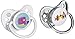 Ulubulu Expression Pacifier Set, Unisex, Fish and Whale, 6-18 Months