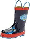 Western Chief Boys Printed Rain Boot, Thomas Blue Engine, 9 M US Toddler