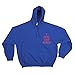 Cristees Design Yeezus Tour Legendary Blue Hoodie - Yeezy - I Feel Like Pablo (Medium, Royal Blue)