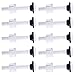 Plastic Toilet Seat Hinge Bolts and Nuts with Washers for Mount Toilet Seat Hinges(10 Packs)