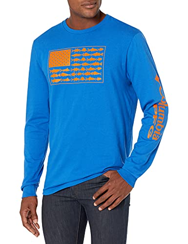 Columbia Mens Long Sleeve Tee Shirt; Columbia; Outdoors; Fishing
