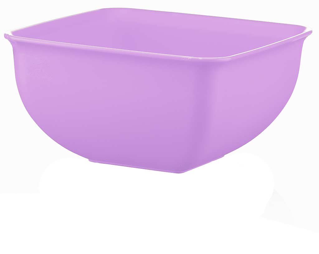 Maya Professional Tools 031260 M Square Bowl Mini, 0.5 liters, Violet
