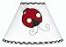 Sweet Jojo Designs Red and White Ladybug Polka Dot Girls Children's Lamp Shade
