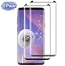 Galaxy S9 Screen Protector, [2 Pack] 3D Curved Full Screen Coverage [9H Hardness] [HD Clear] [Case-Friendly] [Anti-Bubble] Galaxy S9 Tempered Glass Film Screen Protector for Samsung Galaxy S9