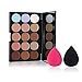 RUIMIO Contour Kit Highlighting Cream Contour Palette 15 Colors