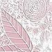 kwmobile TPU Case Compatible with Huawei P8 Lite (2015) - Case TPU Phone Cover - Sea of Flowers White/Transparent