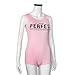 Creazy Women Sexy Letter Print Sleeveless Bodycon Jumpsuit Rompers Playsuit Short Pant (M)