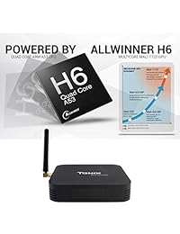 TaNix TX6 TV Box Android 9.0 tv Box 4GB 64GB 4K TV Allwinner H6 Quad core ARM Cortex-A53 H.265 Decoding 2.4GHz 5GHz WiFi
