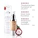 100% PURE Healthy Foundation Full Face Coverage Makeup, Liquid Matte Finish with Anti-Aging Benefits - Vegan Gorgeous Fruit Pigmented Golden Peach Color (Medium Tan with Warm Undertone) - 1 Fl Oz
