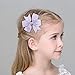 Avando Boutique Grosgrain Ribbon Pinwheel Hair Bows Clips for Baby Girls Teens Toddlers Kids Children Set of 40