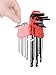 TEKTON Ball End Hex Key Wrench Set, 9-Piece (1.5-10 mm) | 25271