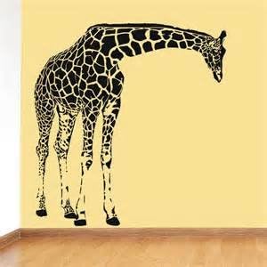 Gift Wall Vinyl Sticker Decals Mural Design Animal Cute Giraffe Kids Room #384