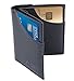 Slim Men's Wallet RFID Blocking Compact Front and Back Pocket Leather Card Holder