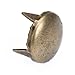 50pcs Round Studs Spots Nailheads 9mm Antique Brass