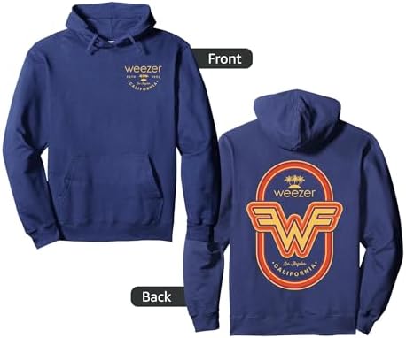 Amazon.com: Weezer - Retro Surf Zip Hoodie : Clothing, Shoes & Jewelry
