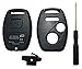 Horande Replacement Key Fob Cover fit for Honda 2003-2007 Accord 2005-2013 Ridgeline Pilot CR-V Civic Odyssey Keyless Entry Remote Control Key Fob Shell