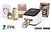 Zink Mobile Photo Printer Multifunction Wireless Color Label instagram Portable Digital Photo Booth Printer Works With Mobile Phone iPad iPhone Tablets Art Printer Mailing Address Label & FREE App 4.5 x 10.2 x 10.2 inches