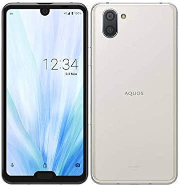 Amazon Sharp Aquos R3 Au Shv44 Simフリー品 Platinum White スマートフォン本体 通販