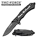 GIFTS INFINITY Free Engraving - Tac Force Titanium Coated Stainless Steel Pocket Glass Breaker Knife