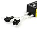 EpandaHouse 2PC CCFL Halo Ring Angel Eye Lights Inverter Ballast 12V Input