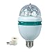 LVL LED Rotating Disco Light Bulb with E27/E26 Screw Base (Multi Changing Color,3W) Party Bulb