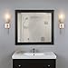 Effimero One-Light Wall Vanity Corridor Sconce Lamp, Copper with Clear Glass Cylinder Linea di Liara LL-WL31-CU